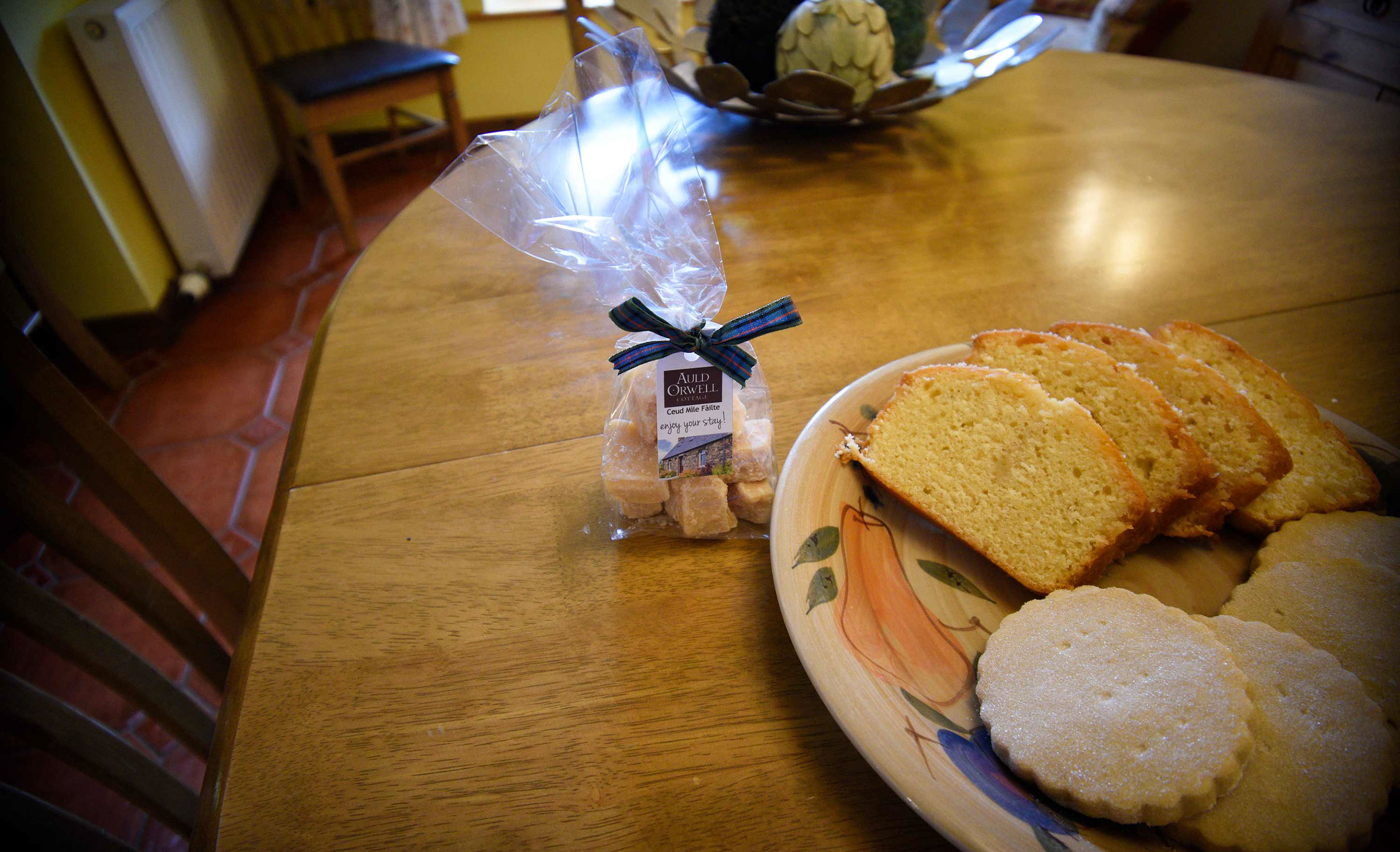 Enjoy home baking at Auld Orwell Cottage Self Catering Accommodation in Waternish