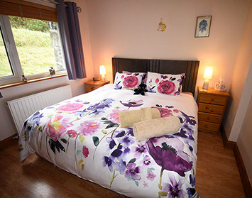 Our Self Catering Accommodation in Waternish contains a King Size Double Bedroom