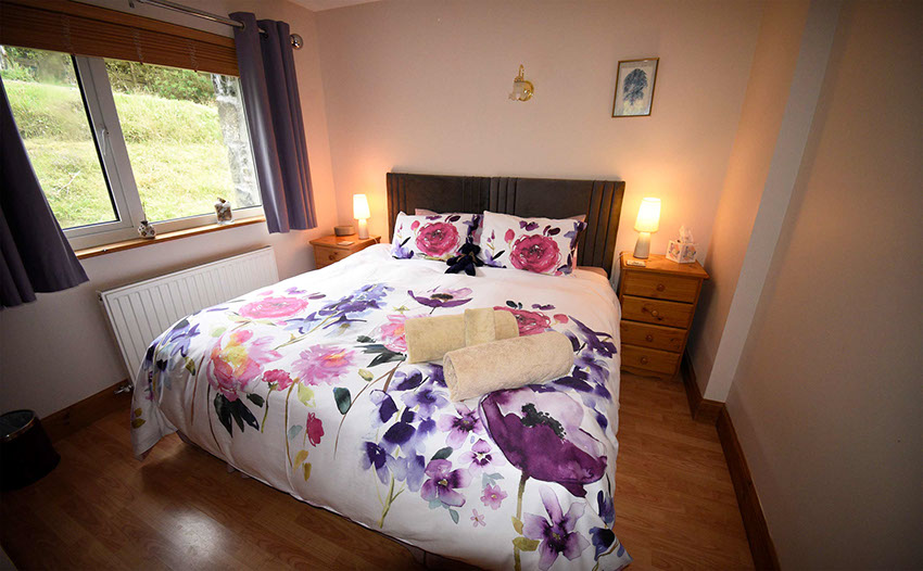 Our Self Catering Accommodation in Waternish contains a King Size Double Bedroom
